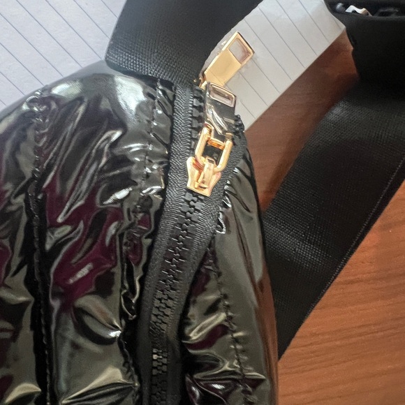 Patent Bum Bag, Pretty Simple, Black, NWT - Picture 13 of 13